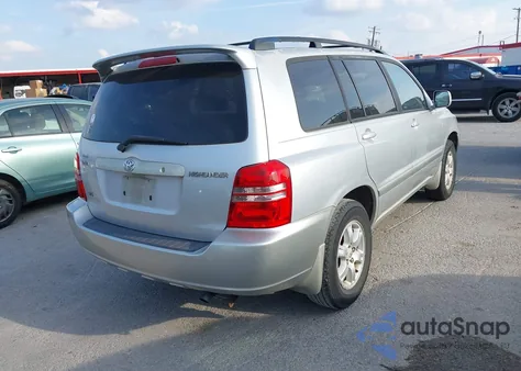 2003 Toyota Highlander Limited V6 из США, поврежденный, VIN JTEGF21A430075641